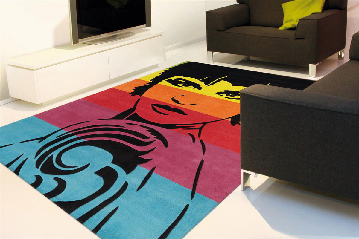 Arte Espina Kurzflorteppich Joy 4019 mehrfarbig B/L: ca. 140x200 cm Joy 4019 - mehrfarbig (140,00/200,00cm) - Arte Espina