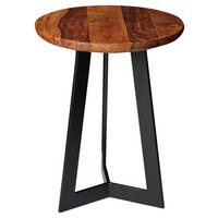 Beistelltisch rosenholz Holz B/H/T: ca. 35x45x35 cm Beistelltisch - rosenholz (35,00/45,00/35,00cm) - Wohnling
