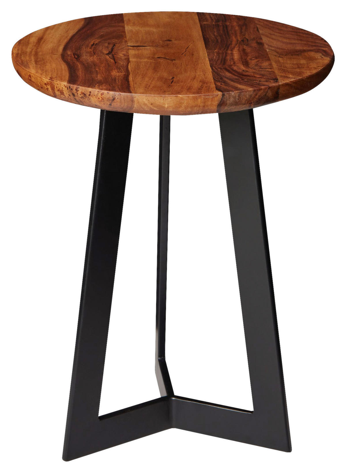Beistelltisch rosenholz Holz B/H/T: ca. 35x45x35 cm Beistelltisch - rosenholz (35,00/45,00/35,00cm) - Wohnling