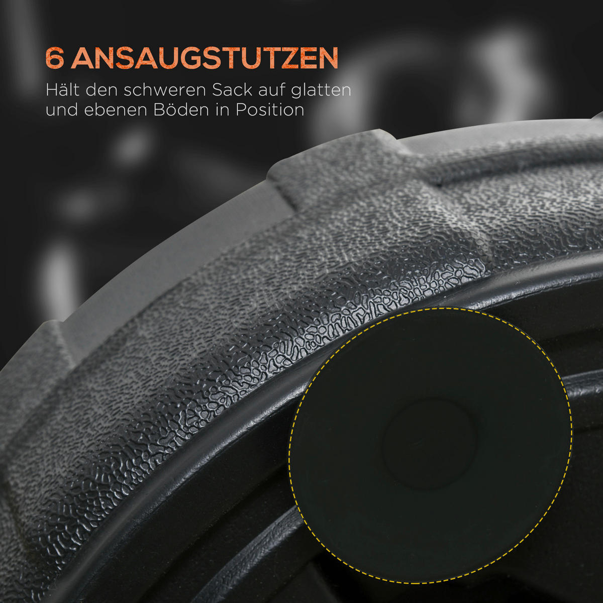 SPORTNOW Fitness-Zubehör schwarz Edelstahl B/H/L: ca. 48x48x180 cm Punchingball - schwarz (180,00/48,00/48,00cm) - SPORTNOW