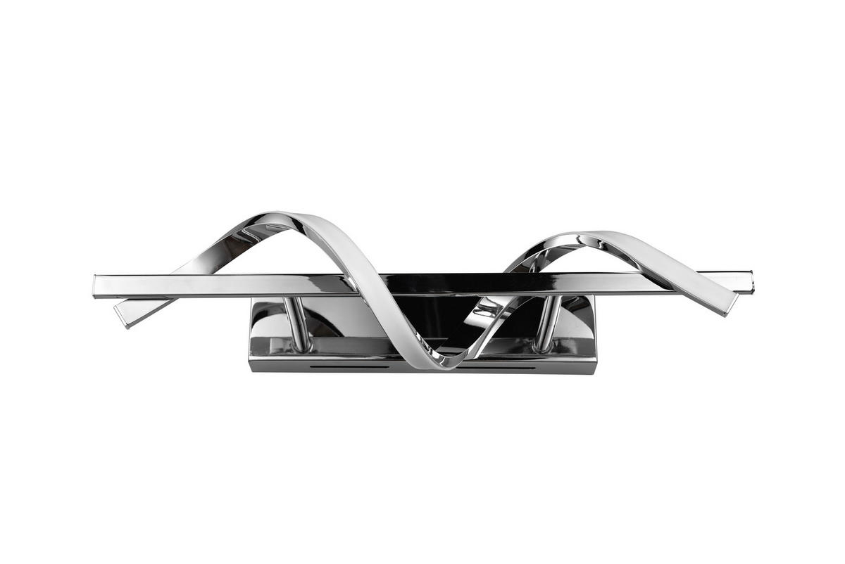 Reality LED-Wandleuchte R22201106 Isabel Chrom Metall B/H: ca. 46x12 cm 1 Brennstellen Isabel - Chrom (46,00/12,00cm) - Reality
