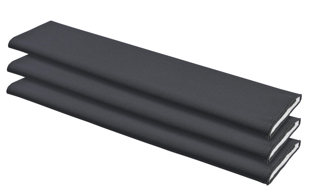 Dekostoff Satinette silber B: ca. 145 cm Satinette - silber (145,00cm)