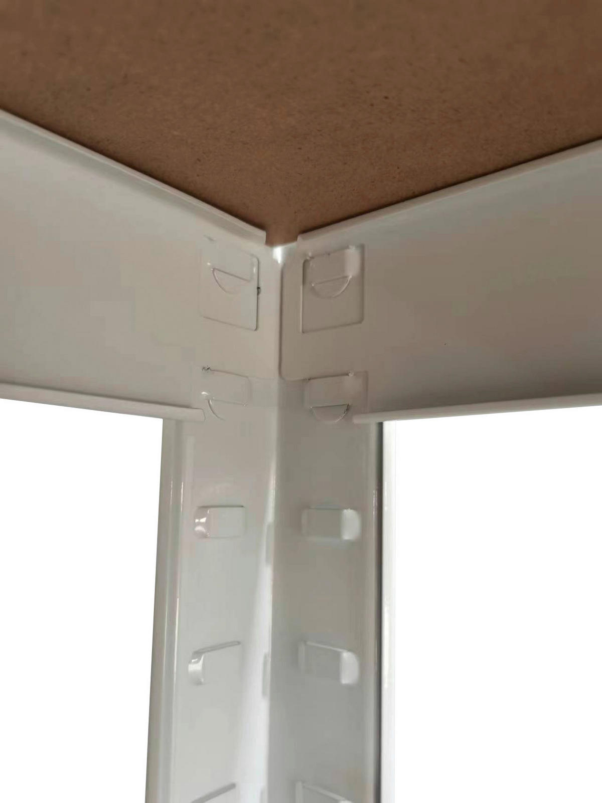 Schwerlaststeckregal weiß B/H/T: ca. 90x180x60 cm Schwerlaststeckregal 180x90x60cm W - weiß (90,00/180,00/60,00cm)