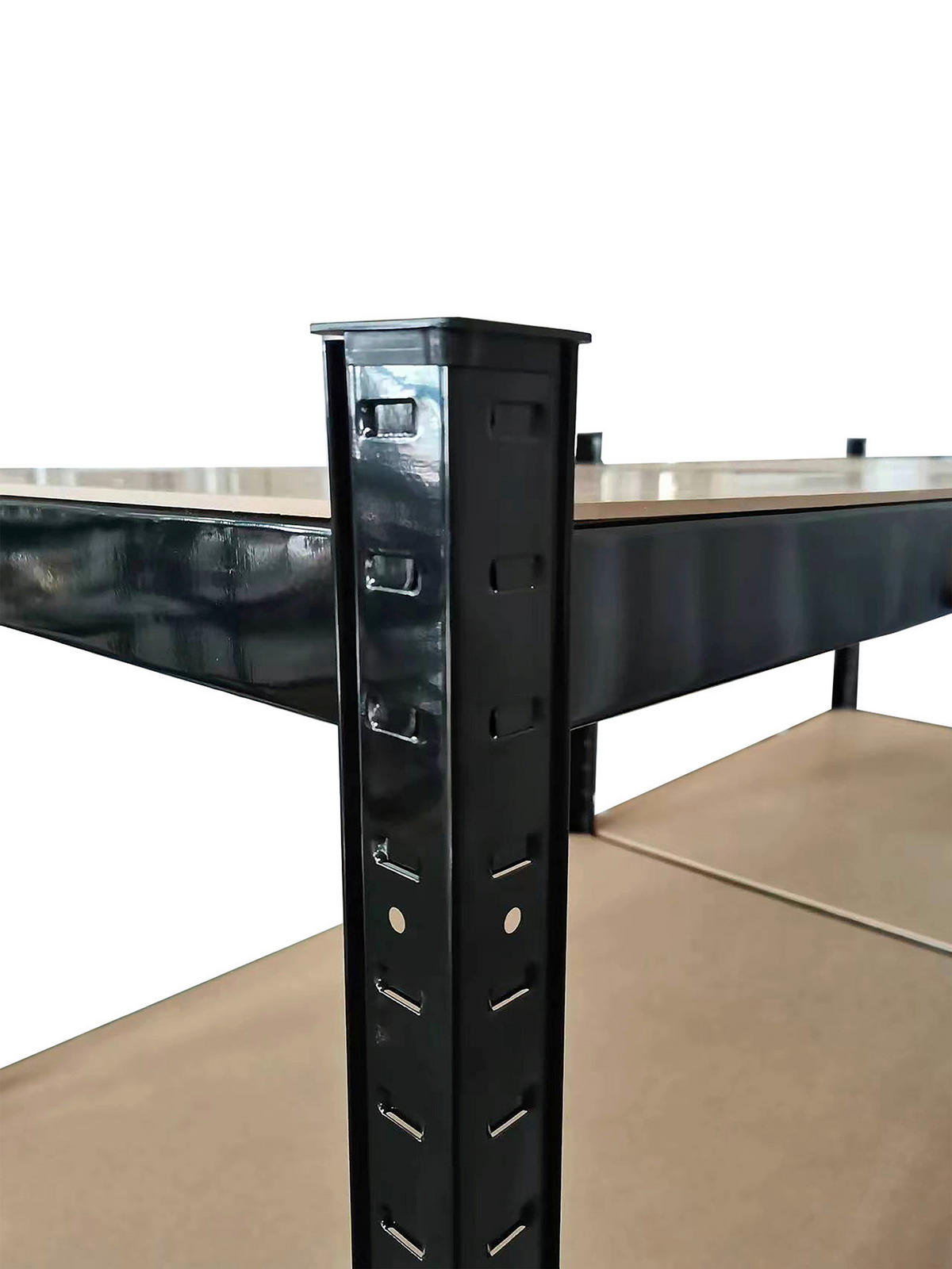 Schwerlaststeckregal schwarz B/H/T: ca. 160x160x60 cm Schwerlaststeckregal 160x160x60cm S - schwarz (160,00/160,00/60,00cm)