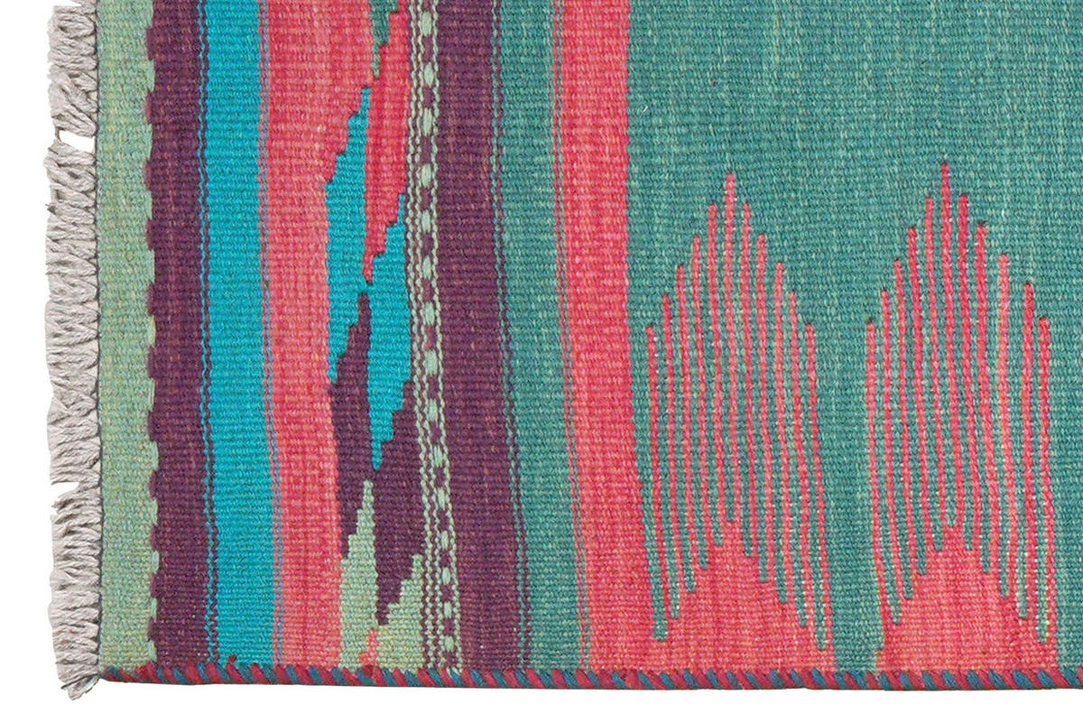 PersaTepp Teppich Kelim Gashgai multicolor B/L: ca. 65x203 cm Kelim Gashgai - multicolor (65,00/203,00cm) - PersaTepp
