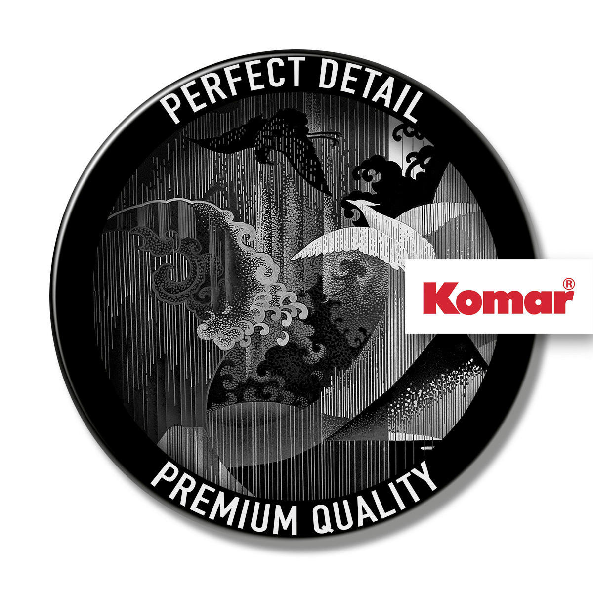 Komar Fototapete Yin Yang B/L: ca. 200x280 cm Yin Yang - (200,00/280,00cm) - Komar