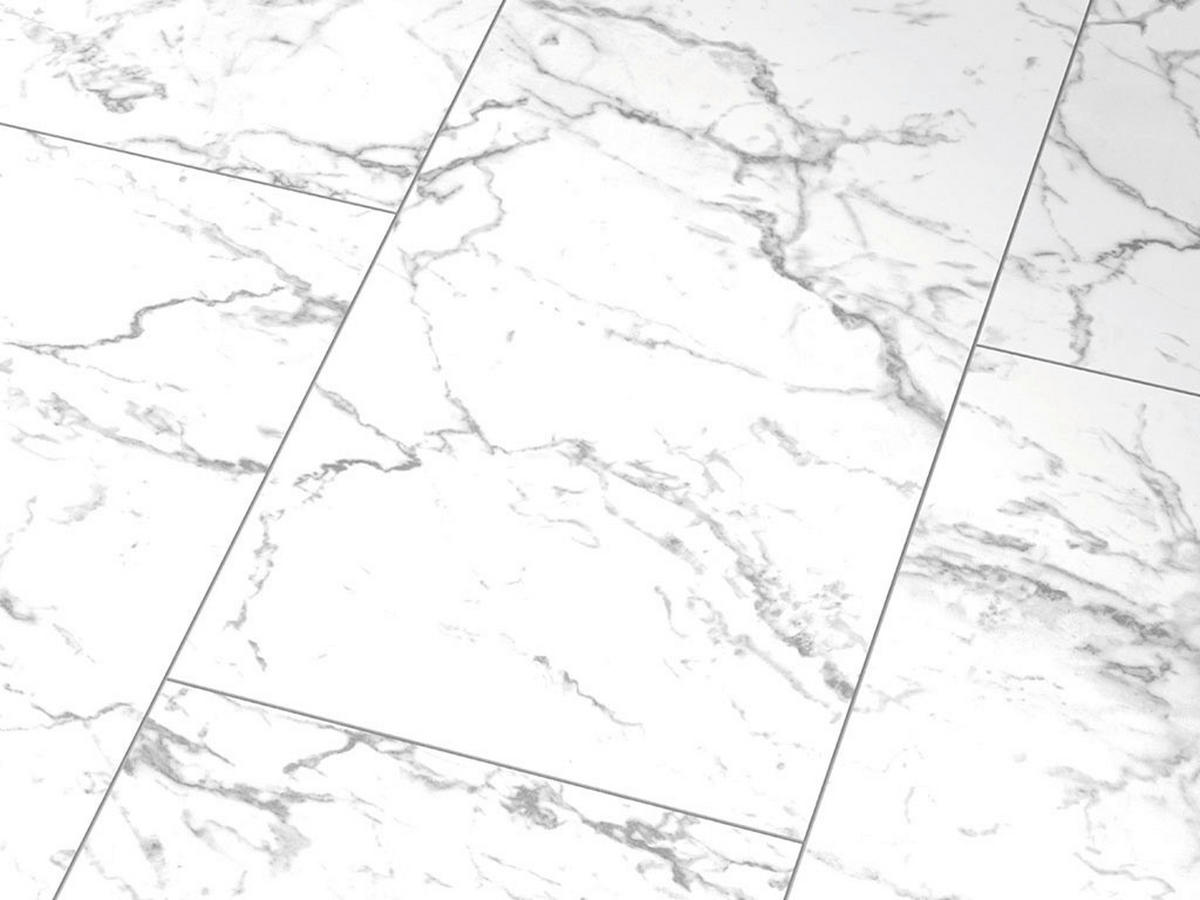 Jangal Laminatboden Carrara Marmor ca.2,592 m² im Paket  B/L: ca. 40x81 cm pro Paket Carrara Marmor ca.2,592 m² im Paket - (40,00/81,00cm) - Jangal