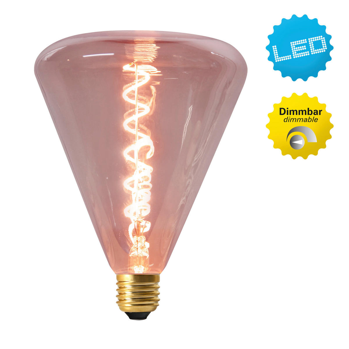 Näve Leuchten LED-Leuchtmittel NV4121921 E27 Dilly - rot (14,50/19,00/14,50cm) - Näve Leuchten