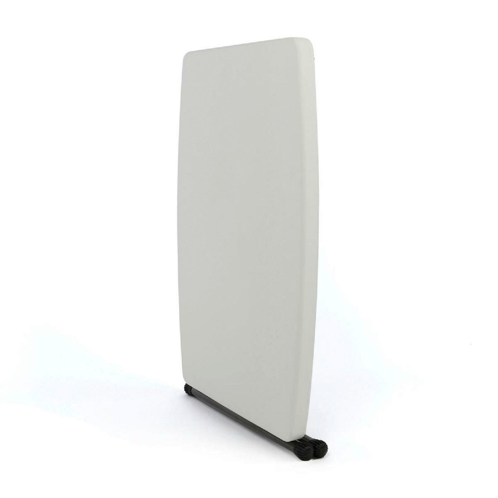 Thumbnail - VCM Gartentisch weiß Kunststoff B/H/T: ca. 50x76x70 cm