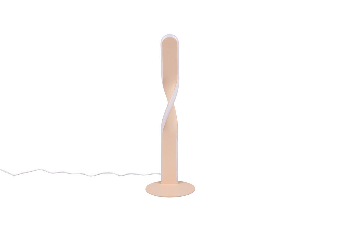 Reality LED Tischleuchte Ginko sand Metall H: ca. 4,5 cm 1 Brennstellen Ginko - sand (4,50cm) - Reality