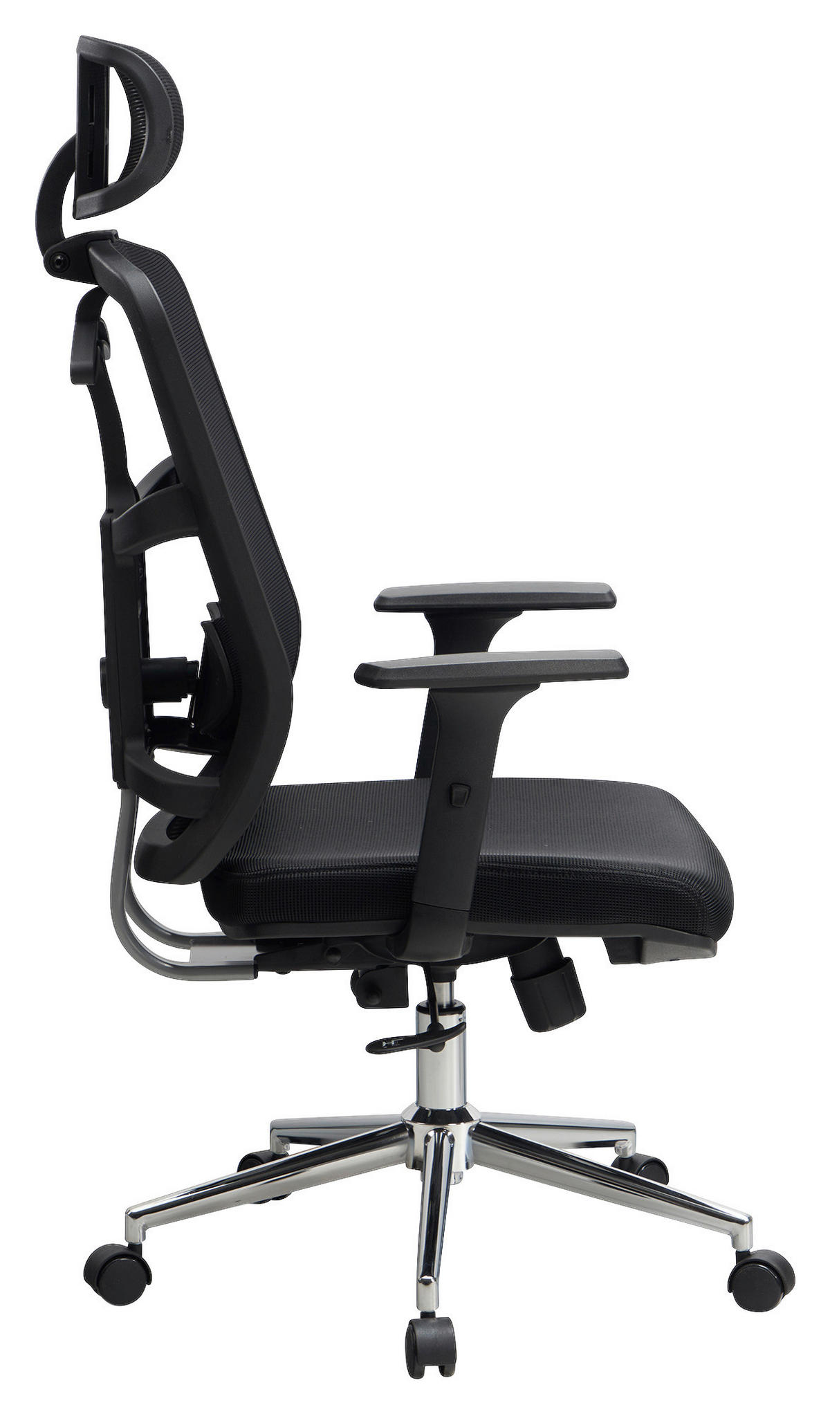 Drehstuhl schwarz Bürostuhl - schwarz (68,00/130,00/68,00cm) - Amstyle