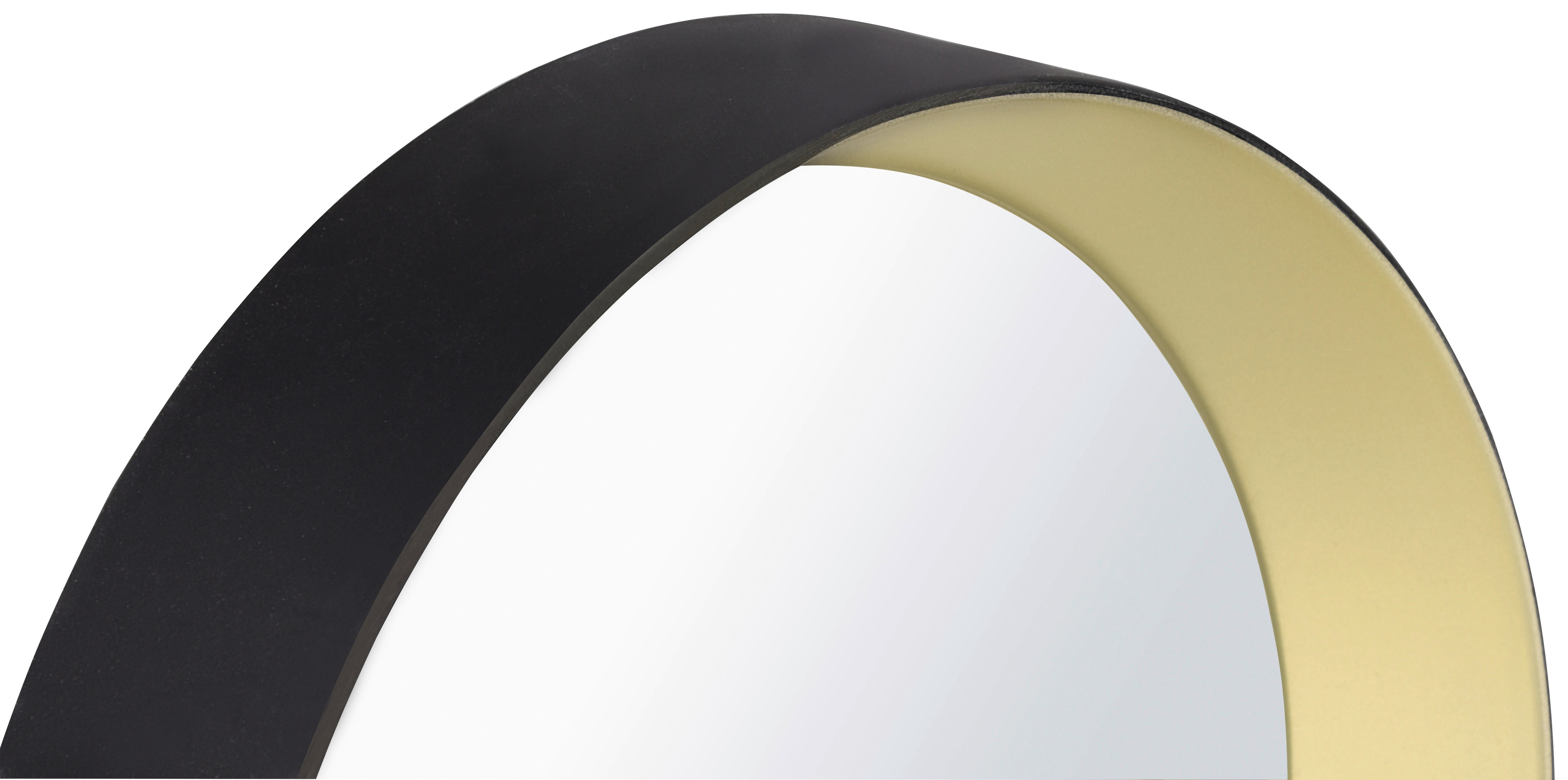 Thumbnail - Mirrors&More Wandspiegel-Set VIVIEN, 5-teilig schwarz gold Optik H/T/D: ca. 15x2x25 cm