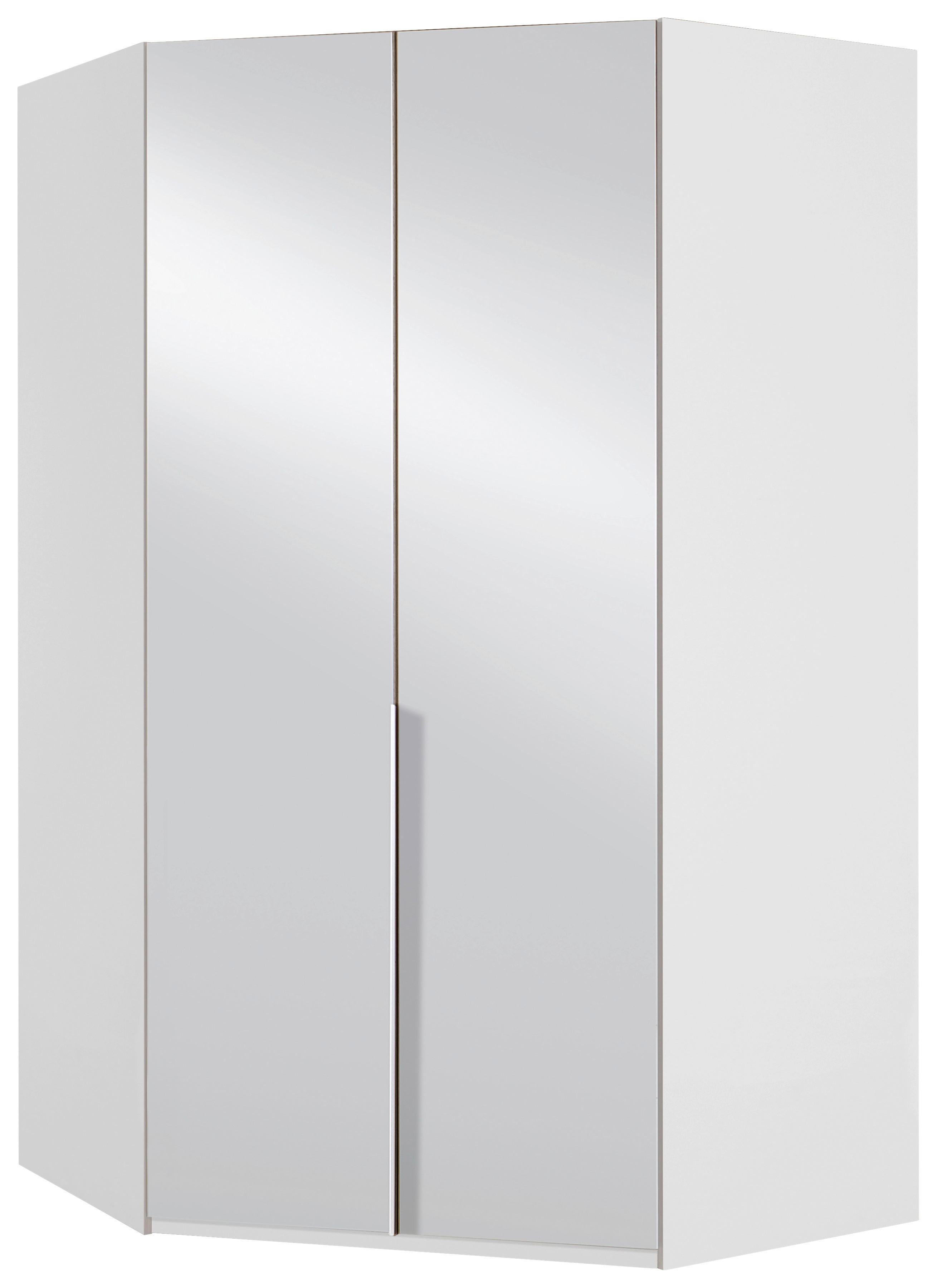 Eckschrank New York C Alpinweiß B/H/T: ca. 120x236x120 cm New York C - Alpinweiß (120,00/236,00/120,00cm)