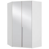 Eckschrank New York C Alpinweiß B/H/T: ca. 120x236x120 cm New York C - Alpinweiß (120,00/236,00/120,00cm)