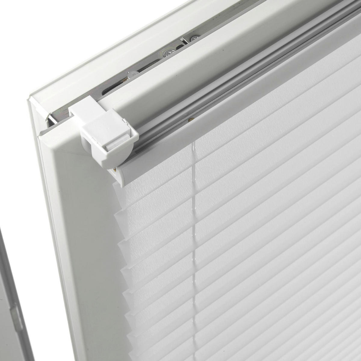 Spannplissee Easyfix Pia weiß B/L: ca. 60x130 cm Easyfix Pia - weiß (60,00/130,00cm)