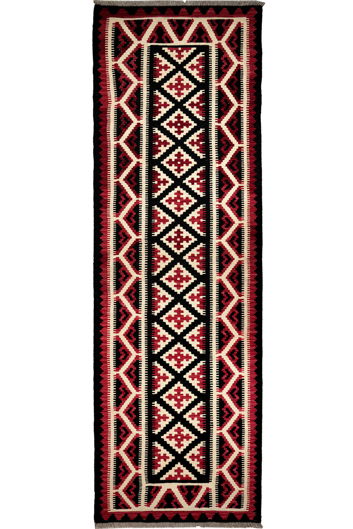 PersaTepp Teppich Kelim Gashgai bunt B/H/L: ca. 91x1x291 cm Kelim Gashgai - bunt (291,00/91,00/1,00cm) - PersaTepp