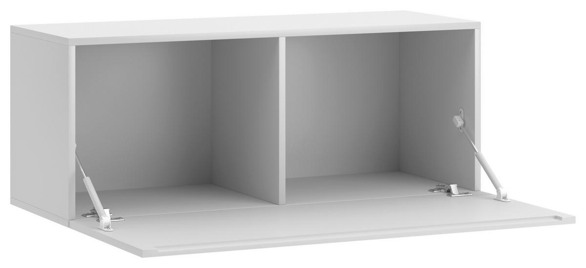 TV-Lowboard VIVIEN weiß weiß glanz B/H/T: ca. 100x40x38 cm VIVIEN - weiß (100,00/40,00/38,00cm) - WIPMEB