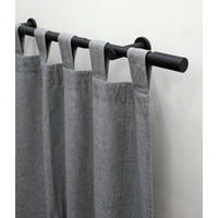 Stilgarnituren Zylinder mattschwarz Metall L: ca. 360 cm ausziehbar von ca. 190 bis 360 cm 1.0 Läufe Zylinder - mattschwarz (360,00cm) - Boviva