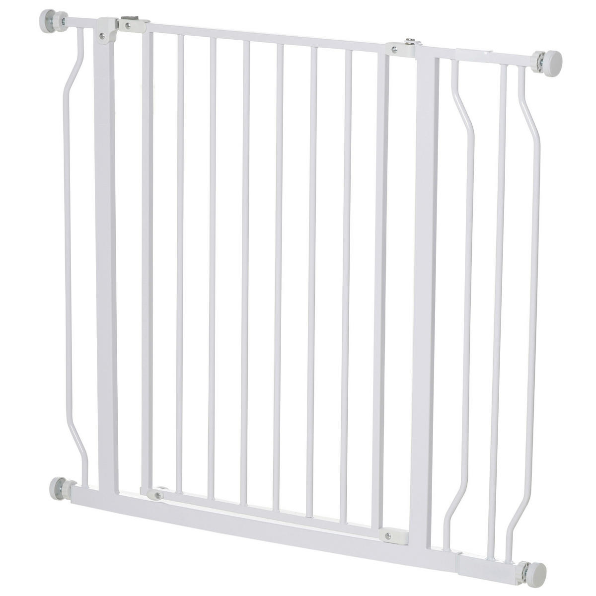 PawHut Tier-Zubehör weiß Kunststoff B/H/L: ca. 4x95x76 cm Schutzgitter - weiß (76,00/4,00/95,00cm) - PawHut