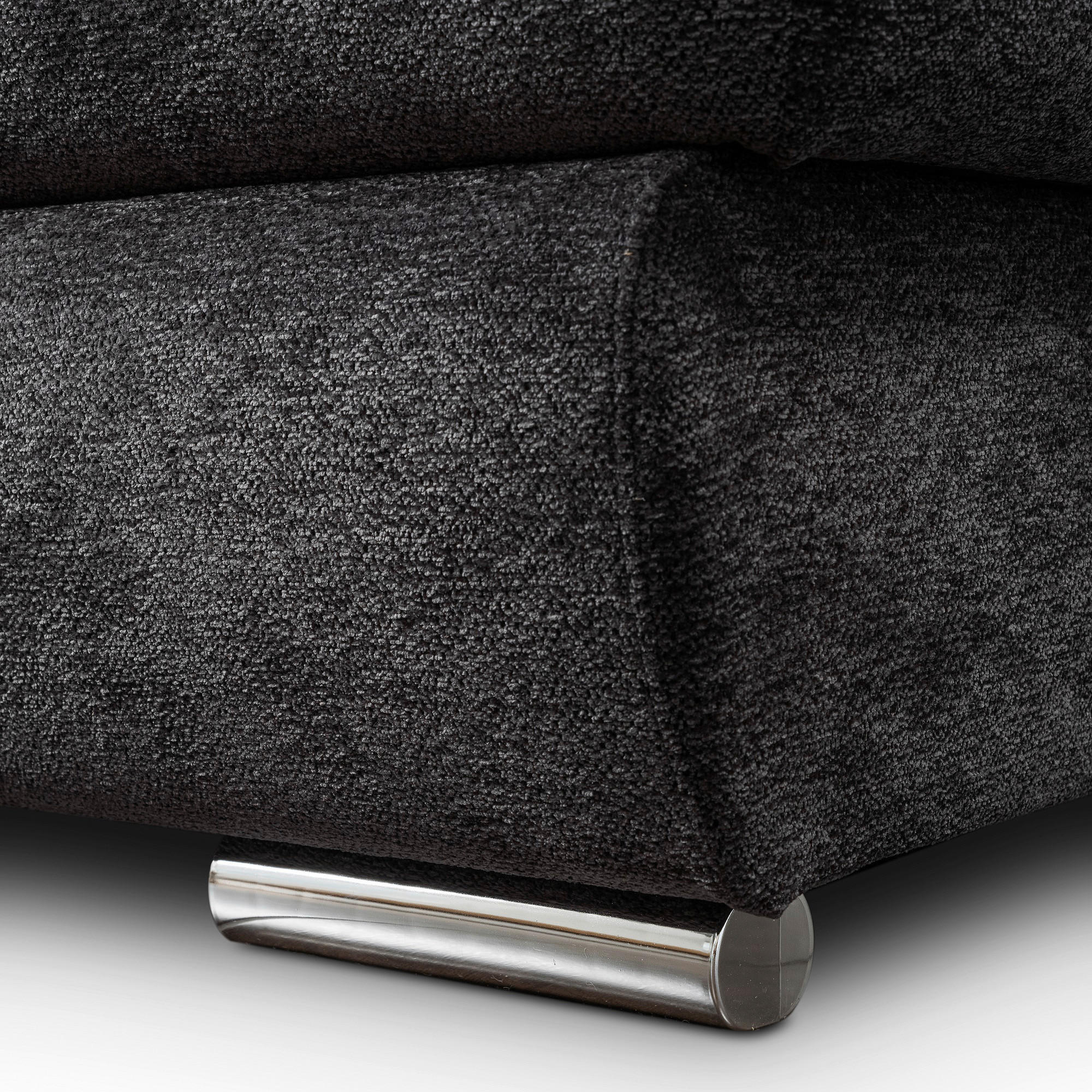 Wohnlandschaft Cordoba anthrazit Webstoff B/H/T: ca. 359x105x232 cm Cordoba - hellgrau/anthrazit (359,00/105,00/232,00cm)