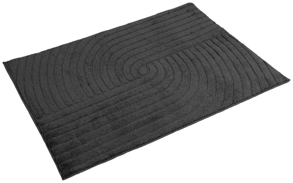 Badematte Badematte_Zen_1 60x90cm anthrazit - anthrazit (60,00/90,00cm)