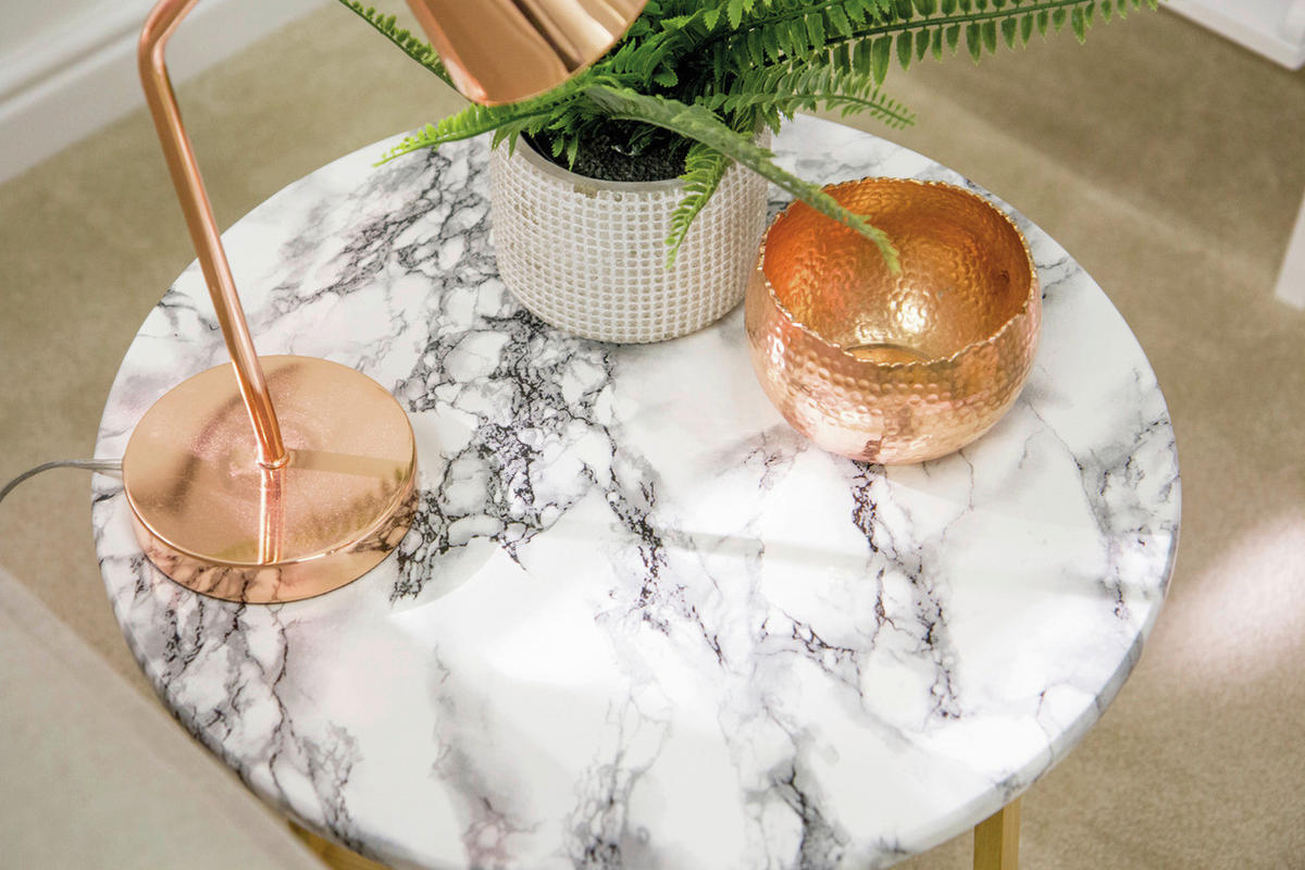 d-c-fix Dekofolie Marmoroptik weiß grau B/L: ca. 45x200 cm Klebefolie_d-c-fix_F3460047 - weiß/grau (45,00/200,00cm) - d-c-fix