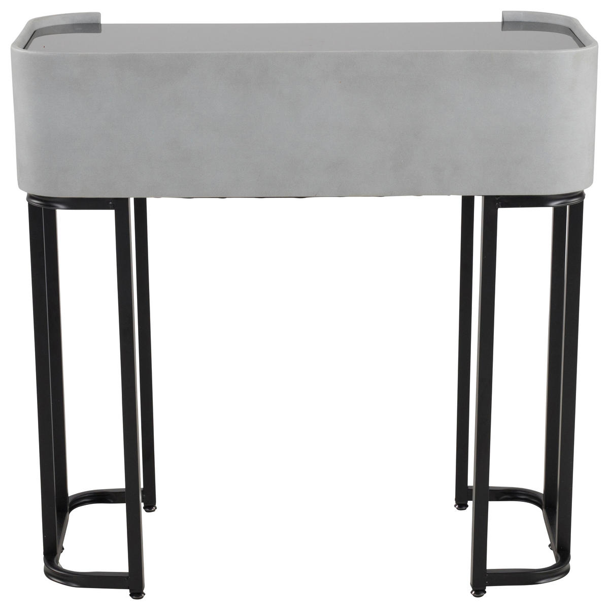 Konsole Petra B/H/T: ca. 80x40x79 cm Petra - schwarz/grau (80,00/40,00/79,00cm)