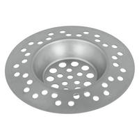 Abflusssieb silber Edelstahl B/H/L: ca. 8,5x14,5x1,3 cm Abflußsieb - silber (1,30/8,50/14,50cm)