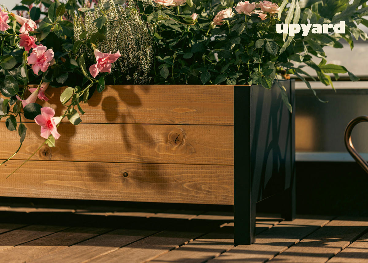 UPYARD Hochbeet MODERN braun Holz B/H/L: ca. 36x32x78 cm MODERN - braun (78,00/36,00/32,00cm) - UPYARD