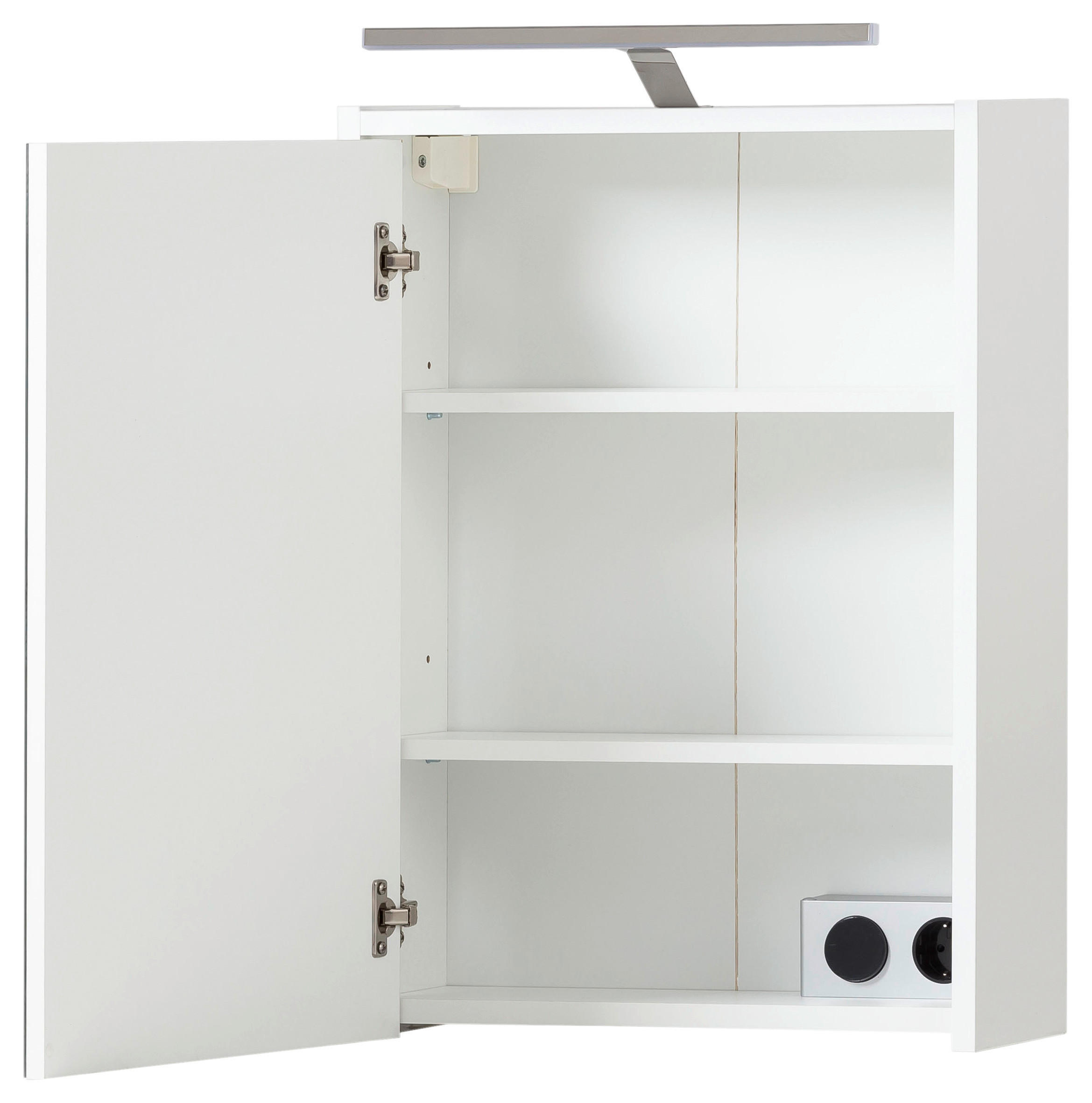 Spiegelschrank Katta weiß matt B/H/T: ca. 43,5x64x16 cm Katta - weiß (43,50/64,00/16,00cm) - Schildmeyer
