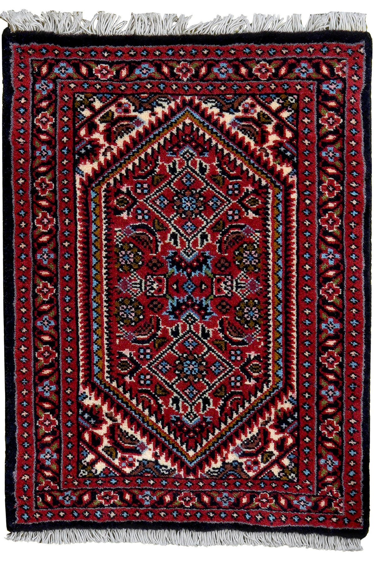 PersaTepp Teppich Bidjar Zandjan blau B/H/L: ca. 43x2x60 cm Bidjar Zandjan - blau (60,00/43,00/2,00cm) - PersaTepp