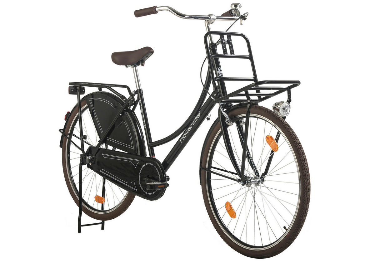 Hollandia Hollandrad Royal Dutch 160C 28 Zoll Rahmenhöhe 49 cm 1 Gänge schwarz schwarz ca. 28 Zoll Royal Dutch - schwarz - Hollandia