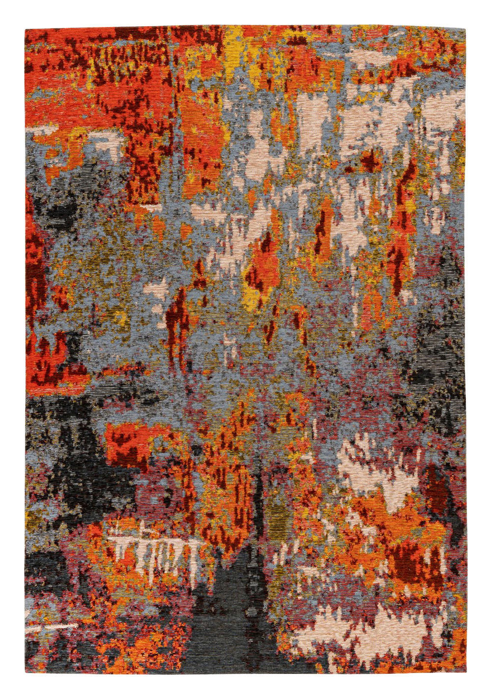 Padiro Kurzflorteppich Primavera 525 rot B/L: ca. 120x180 cm Primavera 525 - rot/mehrfarbig (120,00/180,00cm) - Padiro