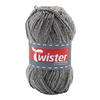 Handstrickgarn Tweed grau L: ca. 15000 cm Tweed - grau (15000,00cm) - Twister