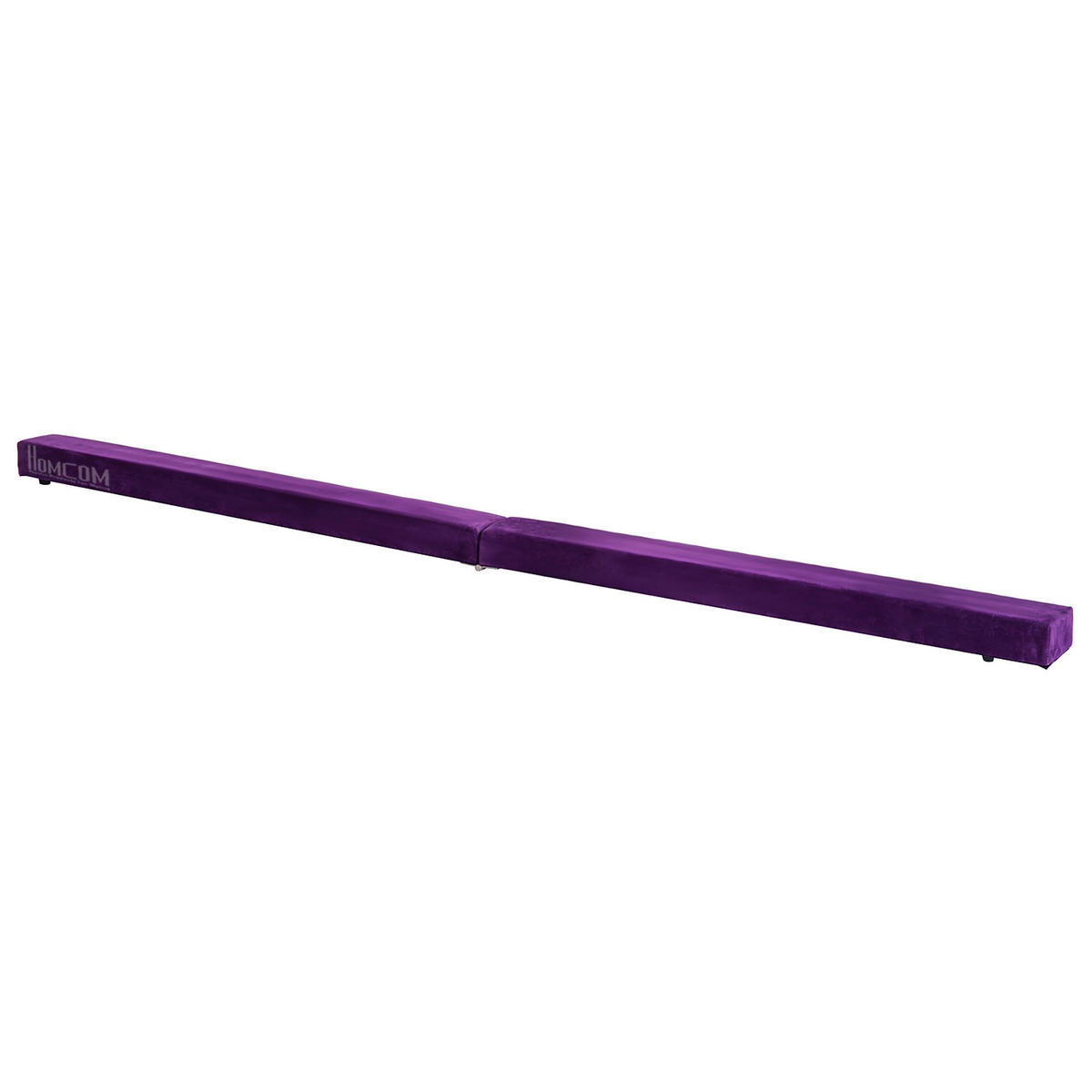 HOMCOM Schwebebalken violett Kiefer B/H/L: ca. 10x6,5x210 cm Schwebebalken - violett (210,00/10,00/6,50cm) - HOMCOM