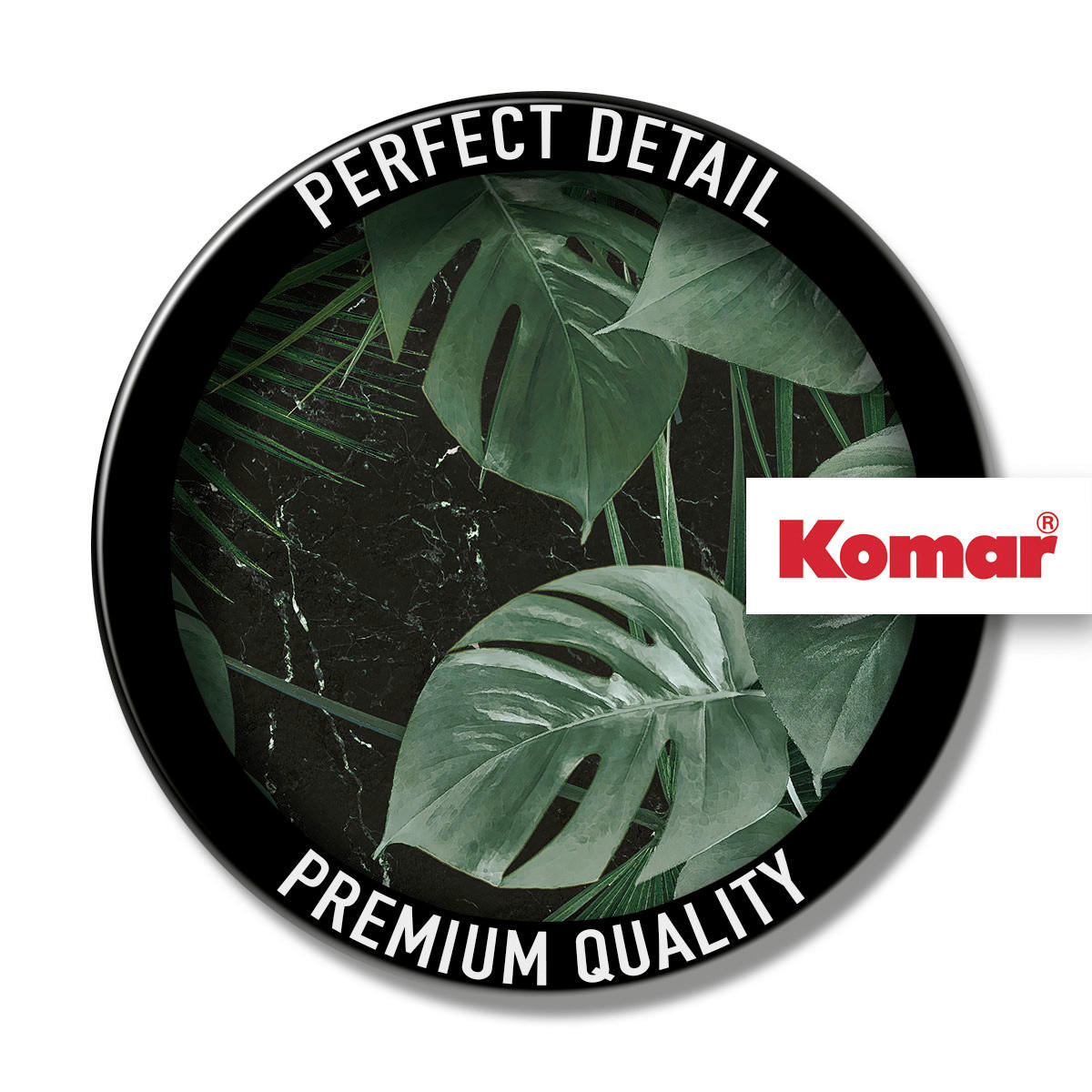 Komar Fototapete Novel Monstera D: ca. 125 cm Novel Monstera - (125,00cm) - Komar