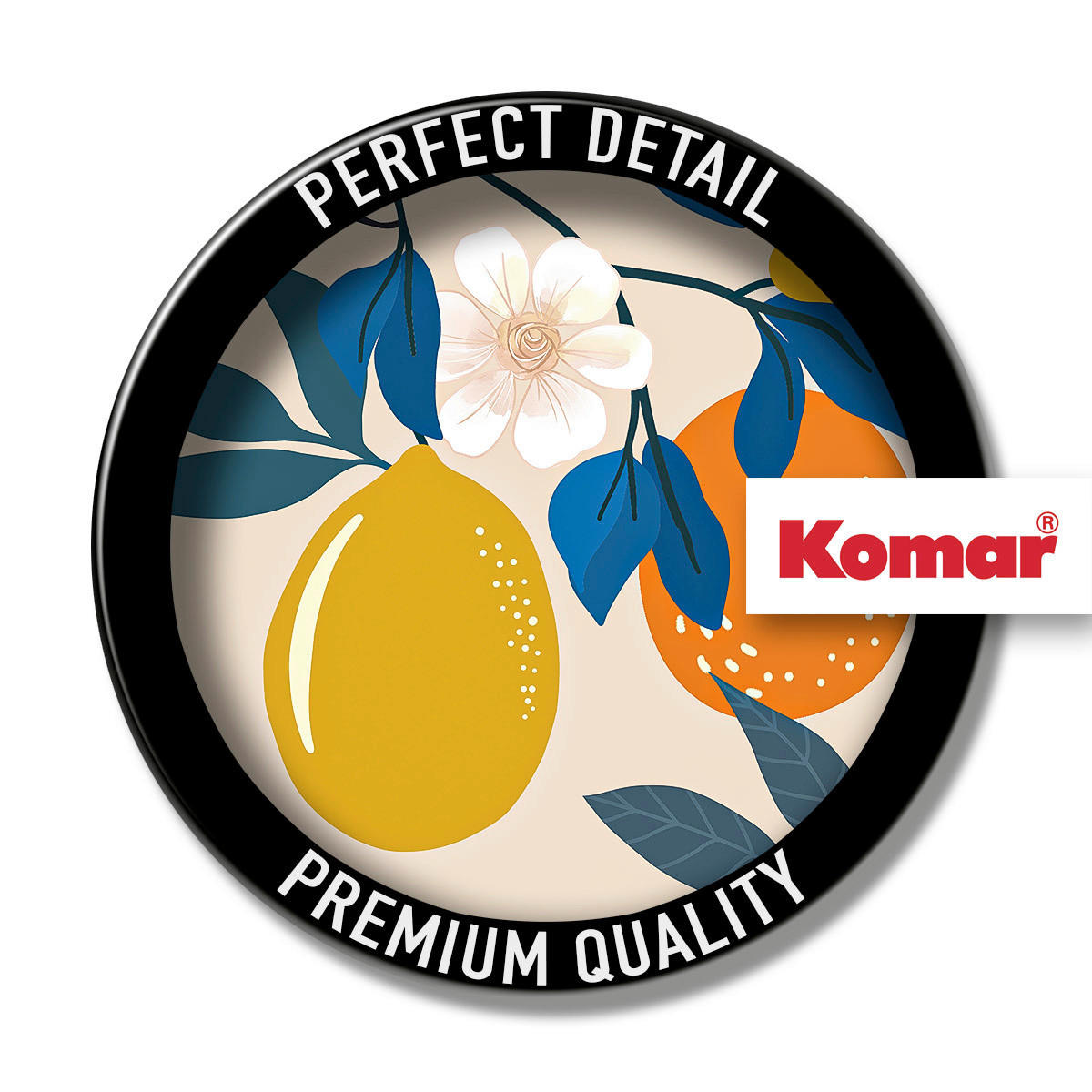 Komar Poster Illustration Finest Fruits Pflanzen B/L: ca. 30x40 cm Illustration Finest Fruits - (30,00/40,00cm) - Komar