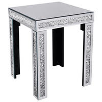 Beistelltisch Zoe silber B/H/T: ca. 40x50x40 cm Zoe - silber (40,00/50,00/40,00cm)