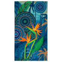Strandtuch Novia Multi Baumwolle B/L: ca. 100x180 cm Novia - Multi (100,00/180,00cm) - HIP