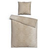 Baumwoll Bettwäsche Biber Bettwäsche_Biber_Catharina 155x220 - sand/taupe (155,00/220,00cm) - beau rêve