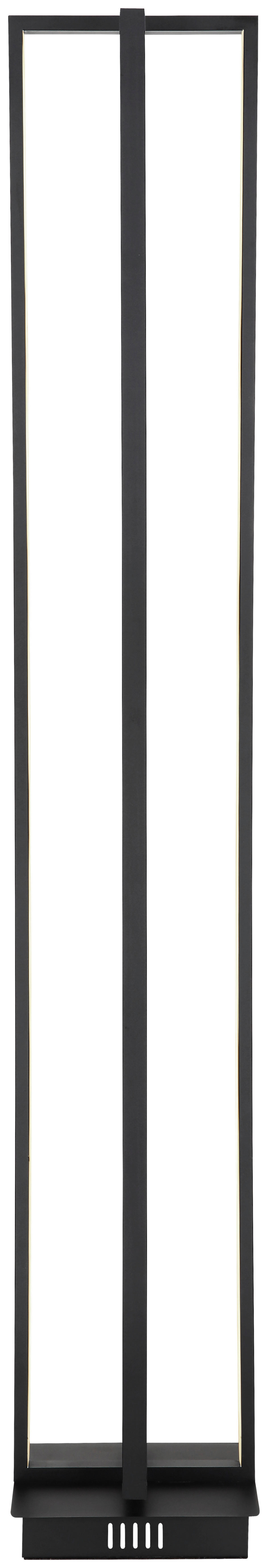 GLOBO LED-Stehleuchte 67195S mattschwarz Kunststoff Metall B/H/T: ca. 20x123x20 cm FLIPS - mattschwarz (20,00/123,00/20,00cm) - GLOBO