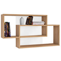 Wandboard Dream Eiche Sonoma Nachbildung weiß B/H/T: ca. 90x48x16 cm Dream - Eiche/weiß (90,00/48,00/16,00cm)