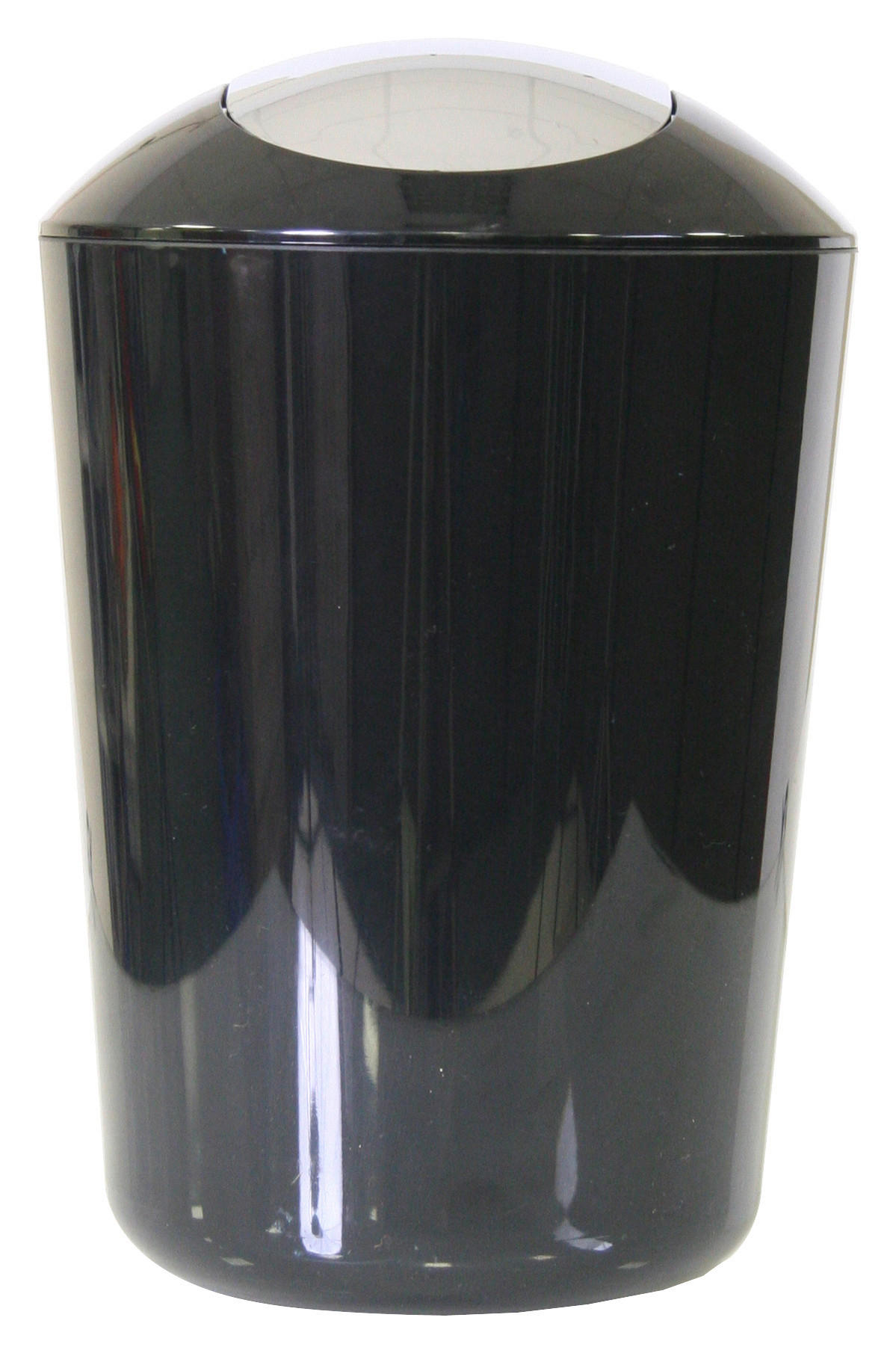 Schwingdeckeleimer schwarz Kunststoff H/D: ca. 30x20 cm ca. 5 l Schwingdeckeleimer schwarz - schwarz (20,00/30,00cm) - Axentia