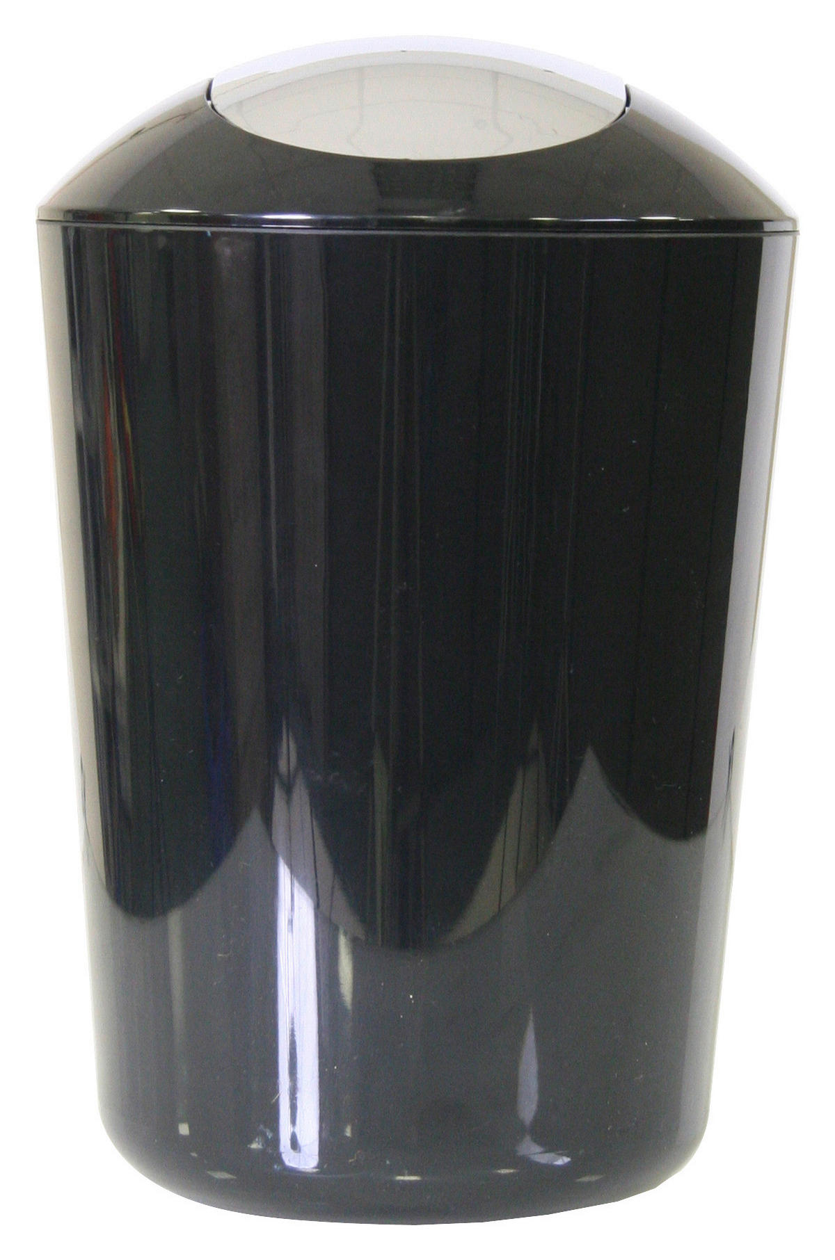 Schwingdeckeleimer schwarz Kunststoff H/D: ca. 30x20 cm ca. 5 l Schwingdeckeleimer schwarz - schwarz (20,00/30,00cm) - Axentia