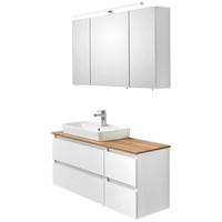 Badezimmer-Set Quickset 360 weiß glanz B/H/T: ca. 113x200x50 cm Quickset 360 - weiß (113,00/200,00/50,00cm) - Pelipal