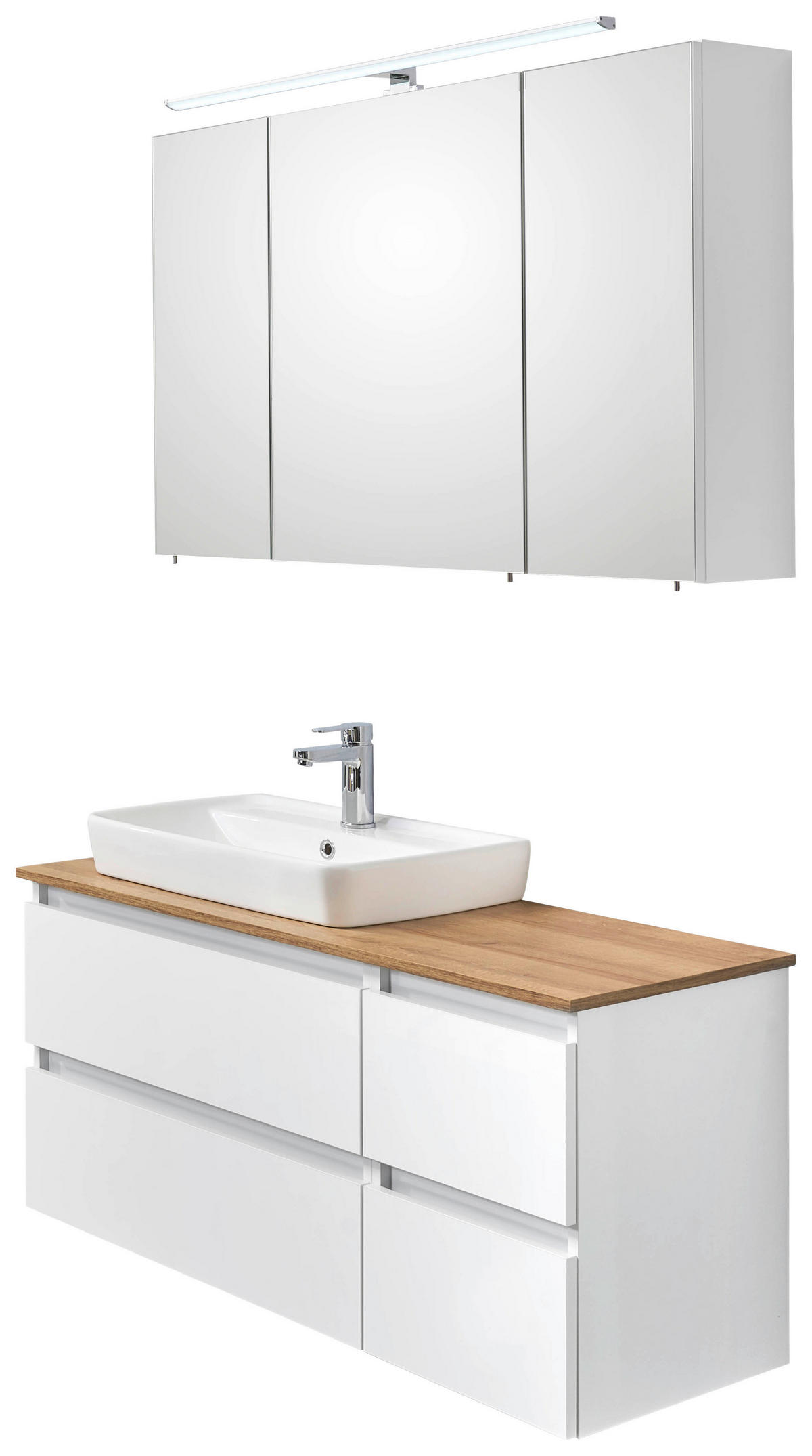 Badezimmer-Set Quickset 360 weiß glanz B/H/T: ca. 113x200x50 cm Quickset 360 - weiß (113,00/200,00/50,00cm) - Pelipal