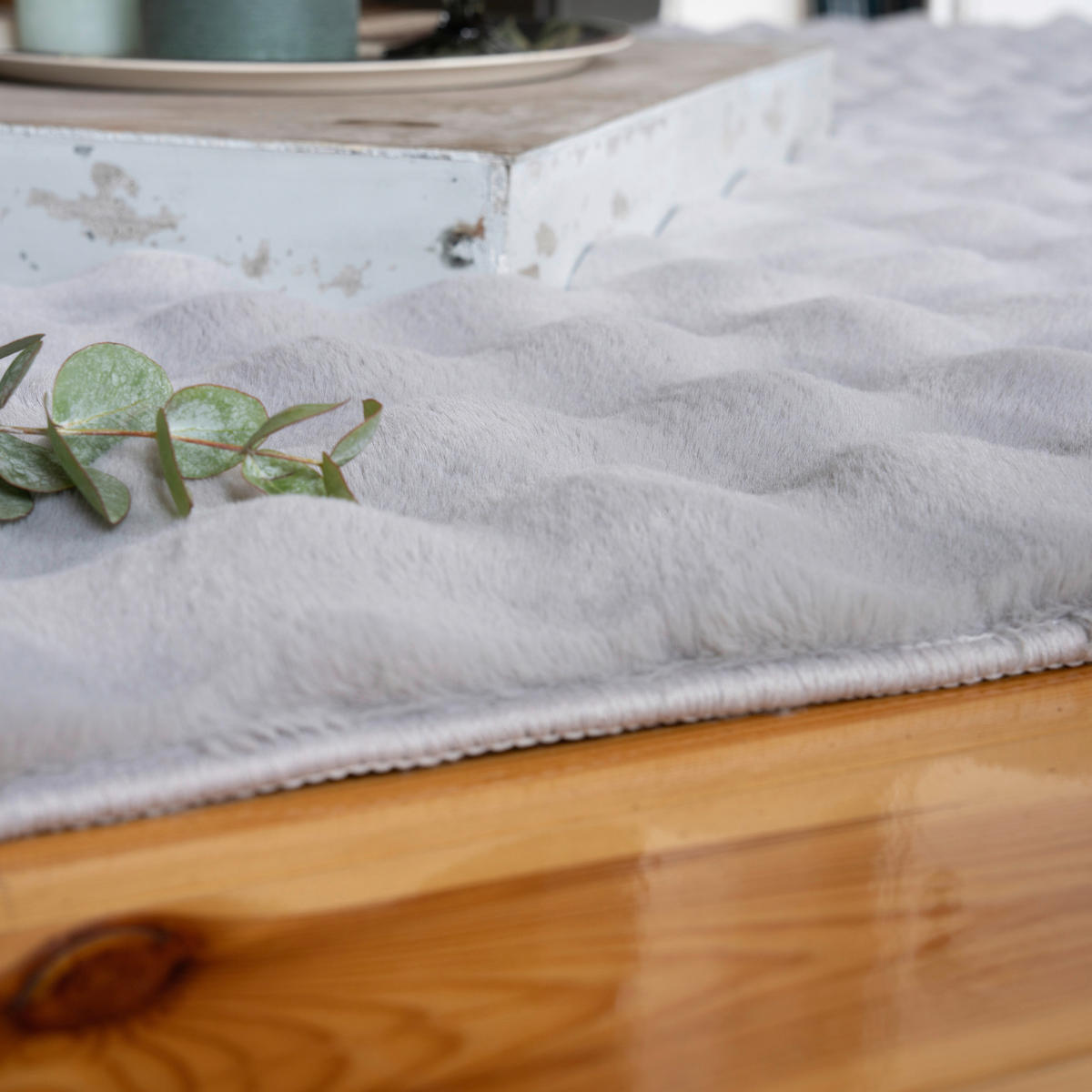 Obsession Teppich Zephyr silber B/L: ca. 80x150 cm Zephyr - silber (80,00/150,00cm) - Obsession
