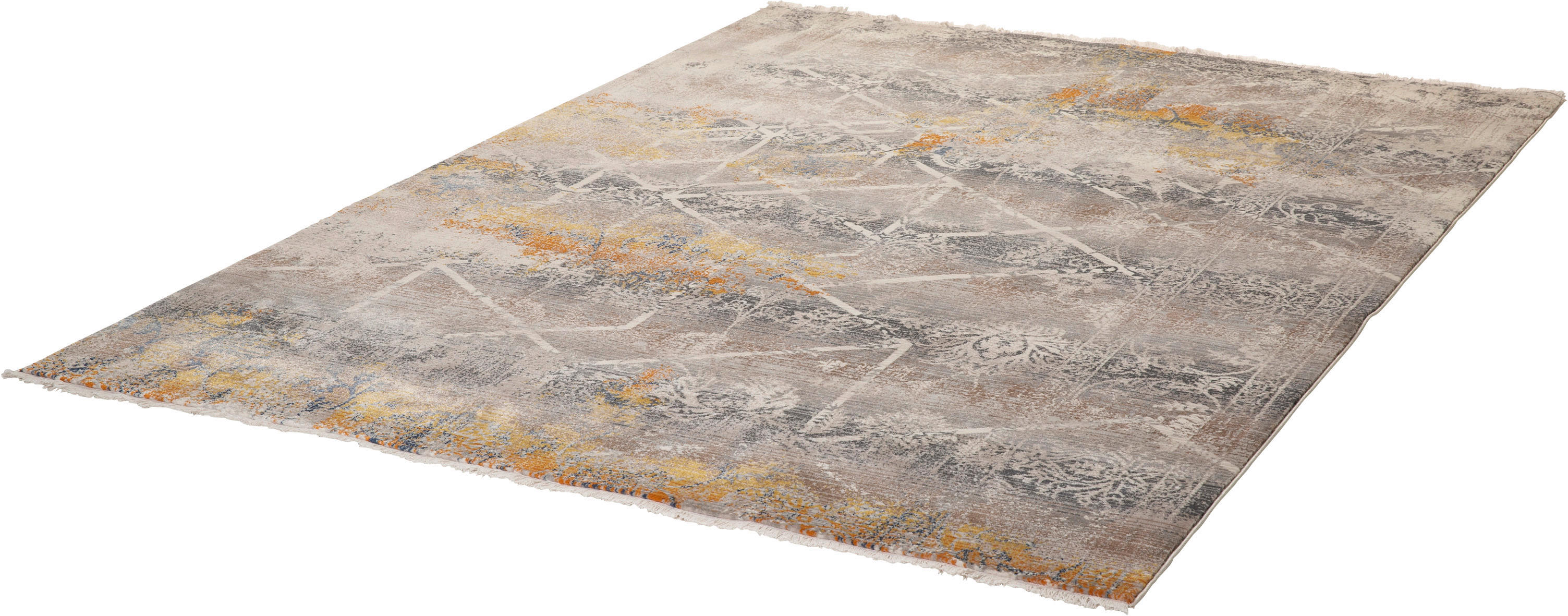 Obsession Teppich My Iridescence taupe B/H/T/L/D: ca. 60x1x0x110x0 cm My Iridescence - taupe (110,00/60,00/1,00cm) - Obsession