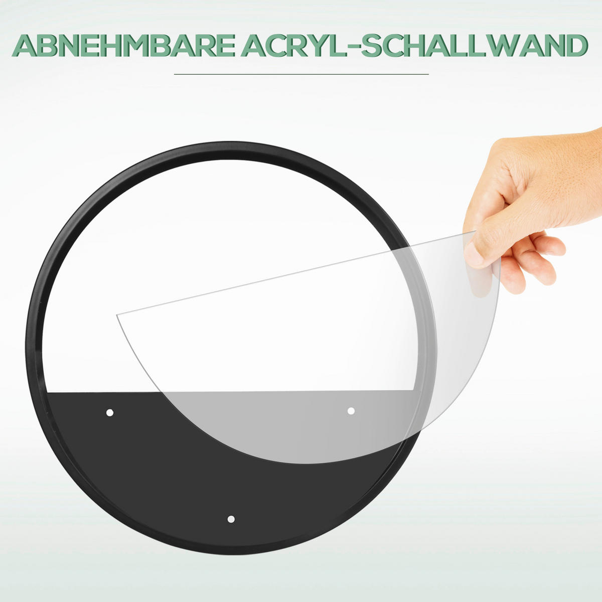 Outsunny Blumentöpfe-Set für die Wand schwarz Stahl B/H/L: ca. 30,5x5x30,5 cm Blumentöpfe-Set_für_die_Wand - schwarz (30,50/30,50/5,00cm) - Outsunny