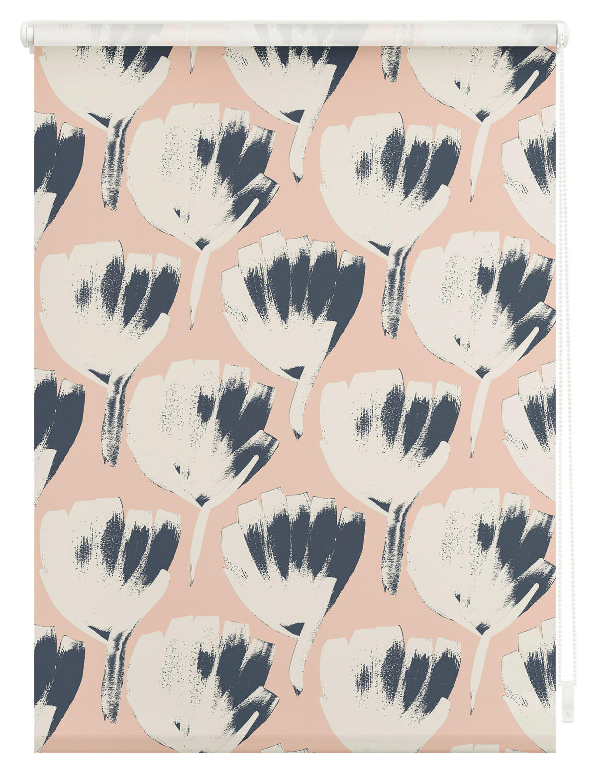 LICHTBLICK Verdunkelungsrollo Jumbo Flowers rot B/L: ca. 70x150 cm Jumbo Flowers - rot (70,00/150,00cm) - LICHTBLICK